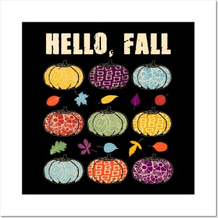 Hello, Fall Posters and Art